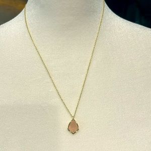 Kendra Scott Rose Quartz necklace
